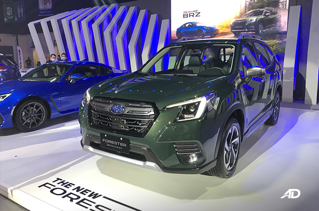 2022 Subaru Forester front quarter