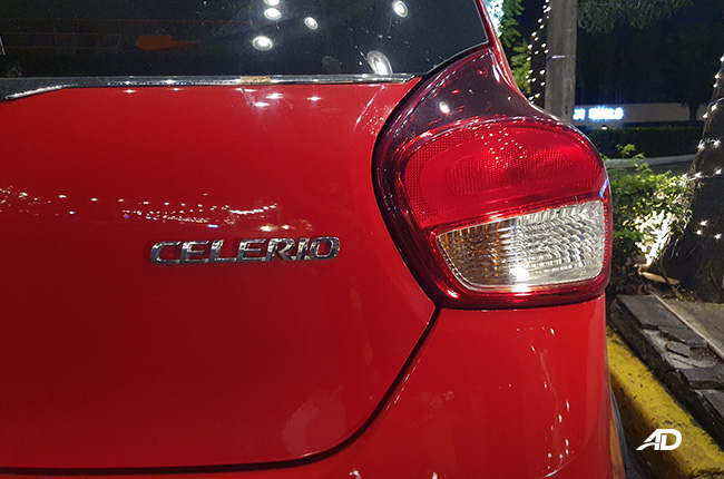 2022 Suzuki Celerio taillight 