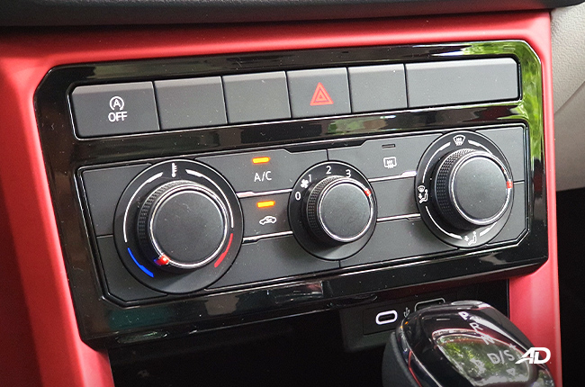 2022 Volkswagen T-Cross Aircon Controls 