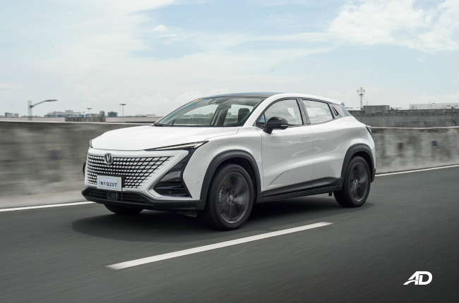 2023 Changan Uni-T Front Quarter Driving 