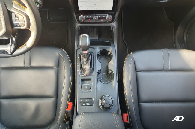 2023 Ford Ranger Bi-Turbo Wildtrak 4x4 Center Console