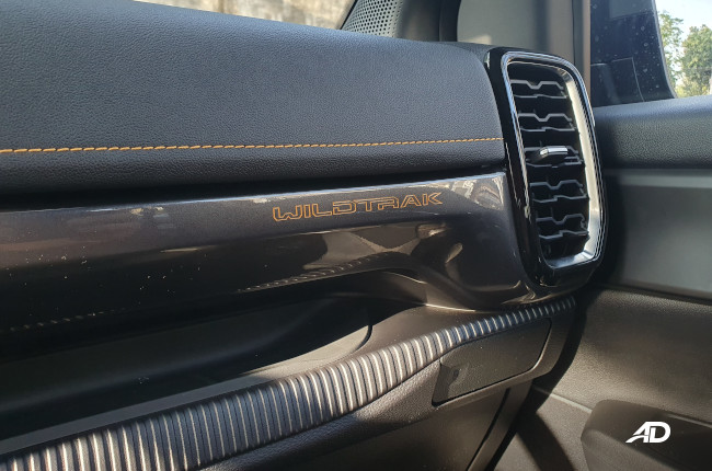 2023 Ford Ranger Bi-Turbo Wildtrak 4x4 Dashboard