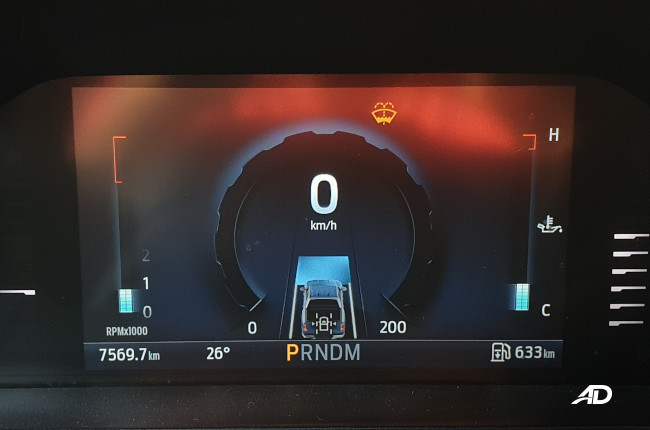 2023 Ford Ranger Bi-Turbo Wildtrak 4x4 Gauge Cluster