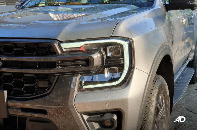 2023 Ford Ranger Bi-Turbo Wildtrak 4x4 headlights 
