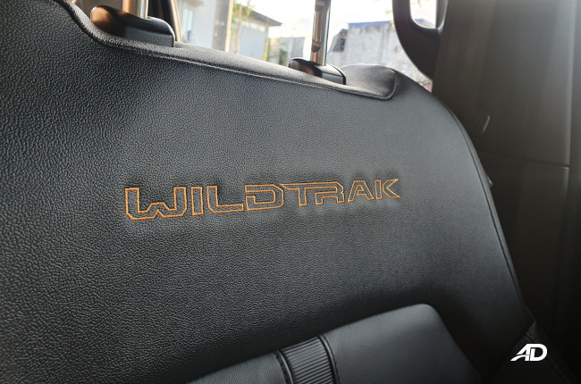 2023 Ford Ranger Bi-Turbo Wildtrak 4x4 Seats 