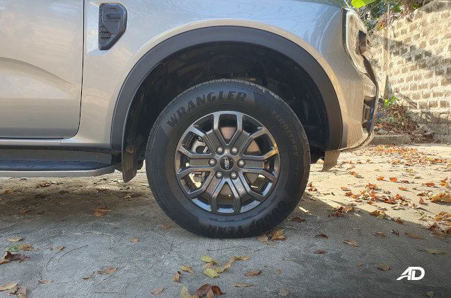 2023 Ford Ranger Bi-Turbo Wildtrak 4x4 wheels