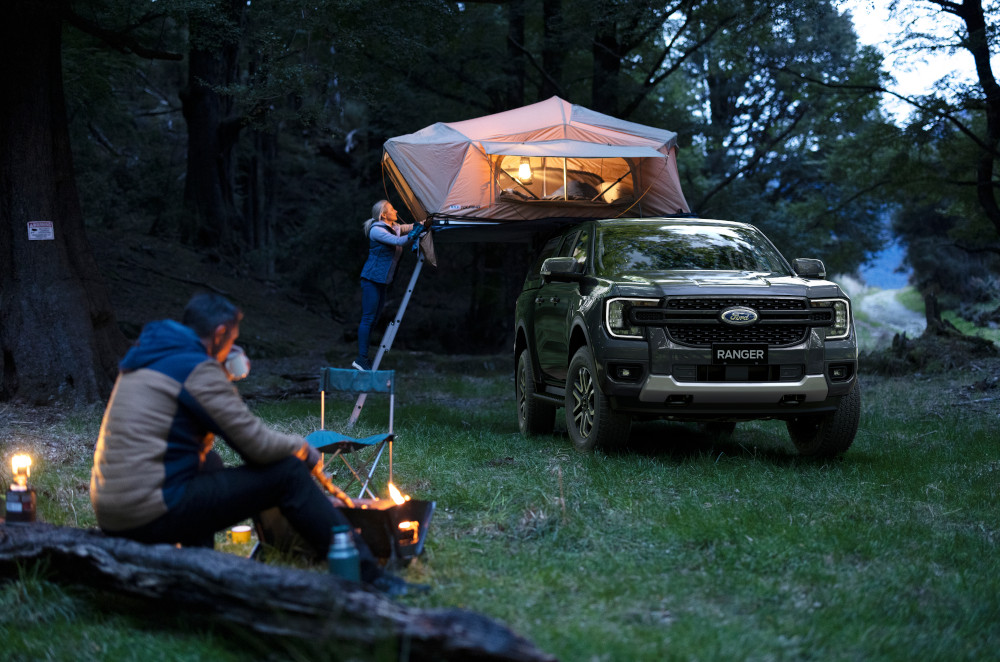 2023 Ford Ranger Camping