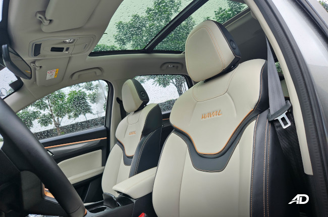 2023 Haval Jolion HEV Front Seats 