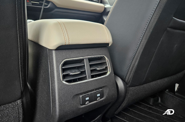 2023 Haval Jolion HEV Rear AC Vents 