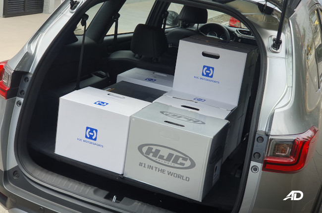 2023 Honda BR-V V CVT Cargo Area Loaded