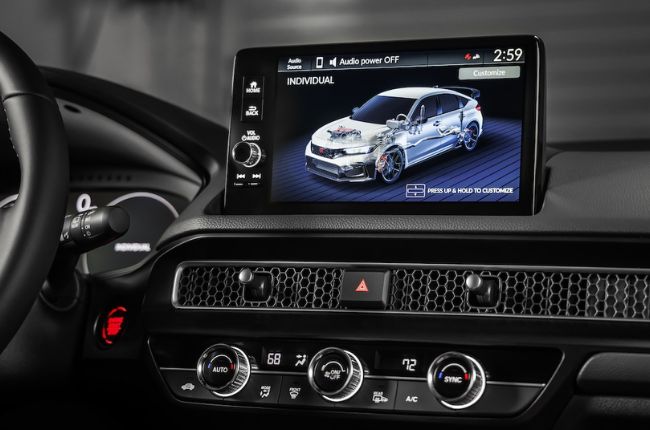 2023 Honda Civic Type R touchscreen Philippines