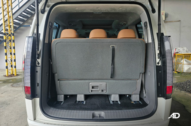 2023 Hyundai Staria Premium+ Rear Cargo Space
