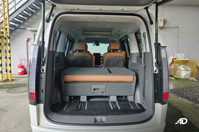 2023 Hyundai Staria Premium+ Rear Cargo Space