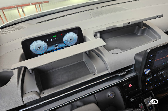 2023 Hyundai Staria Premium+ Storage Compartments