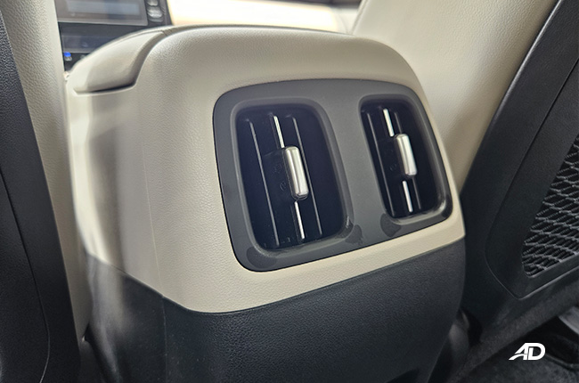 2023 Hyundai Tucson GLS+ Premium Rear AC vents 