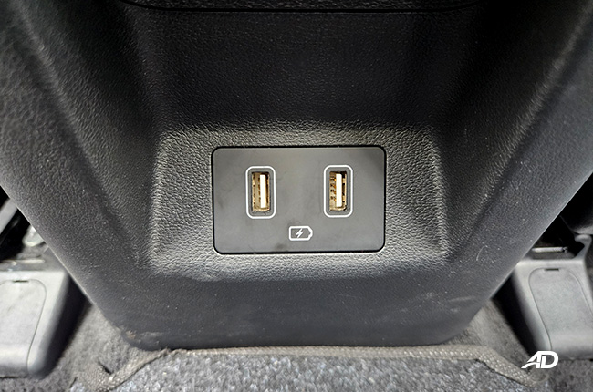 2023 Hyundai Tucson GLS+ Premium Rear USB Ports 