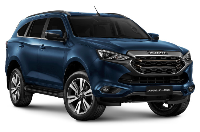 2023 Isuzu mu-X Norwegian Blue 