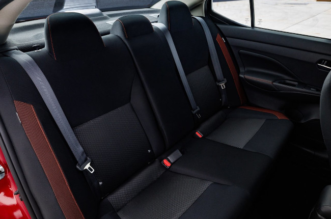 2023 Nissan Versa Rear Seats 