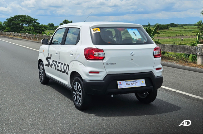 2023 Suzuki S-Presso AGS Driving Rear 