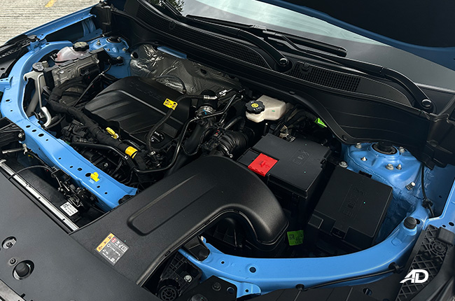 2024 Chevrolet Trax RS 1.2-liter turbocharged engine 