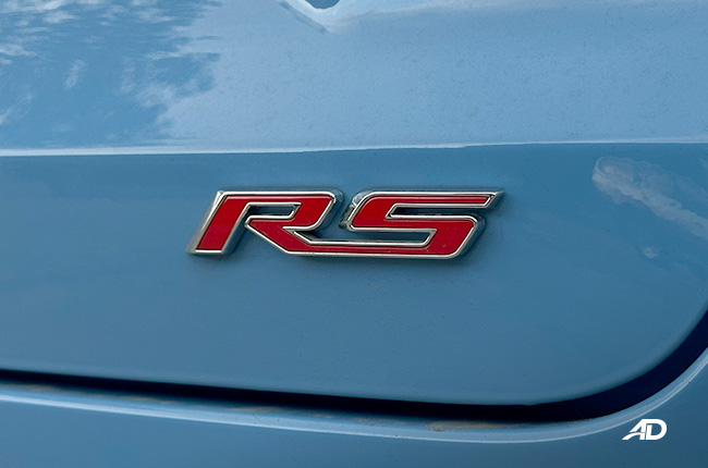 2024 Chevrolet Trax RS Badge