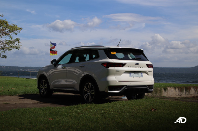 2024 Ford Territory Titanium X Rear Quarter