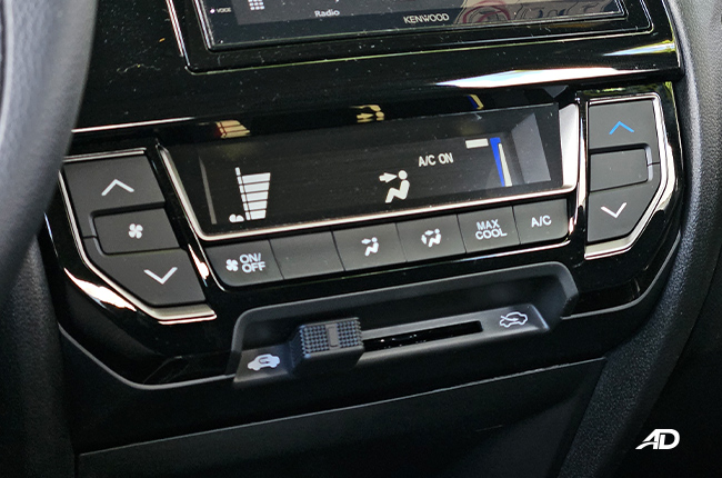 2024 Honda Brio RS AC Controls 