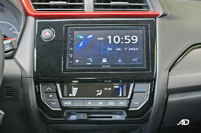 2024 Honda Brio RS Infotainment System 