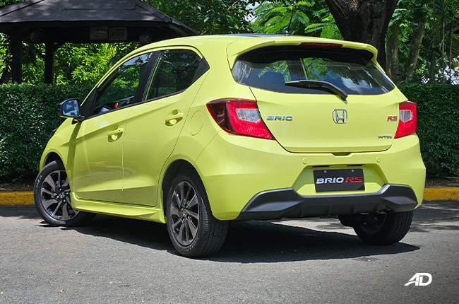 2024 Honda Brio RS Rear 