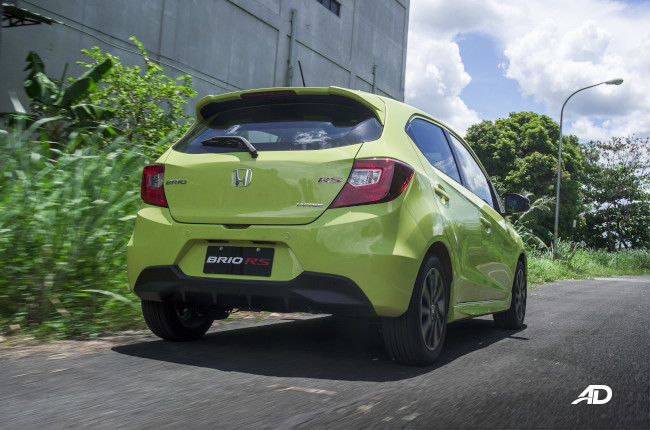 2024 Honda Brio RS Rear 