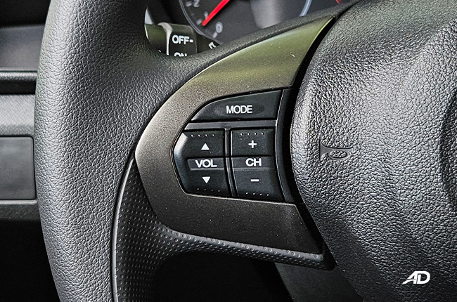 2024 Honda Brio RS Steering Wheel Controls 