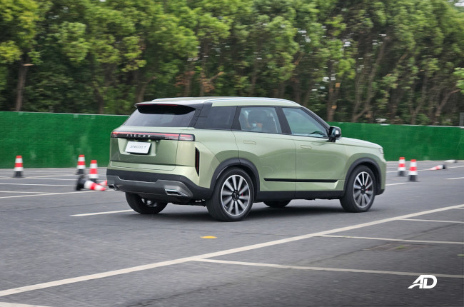 2024 JAECOO 7 Rear Quarter 