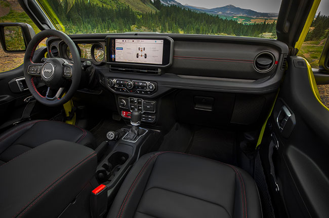 2024 Jeep Gladiator Rubicon Interior