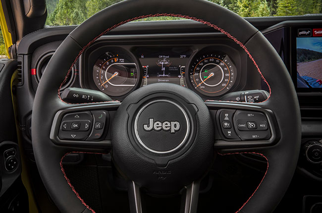 2024 Jeep Gladiator Rubicon Steering Wheel