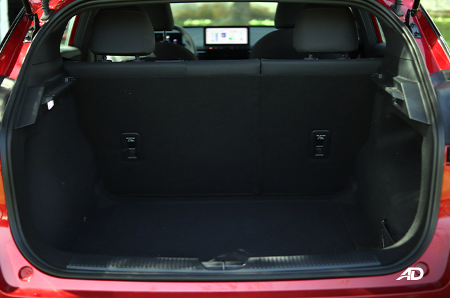 2024 MG 4 EV Cargo Space 