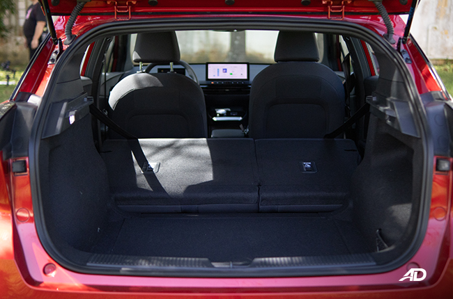 2024 MG 4 EV Cargo Space Full 