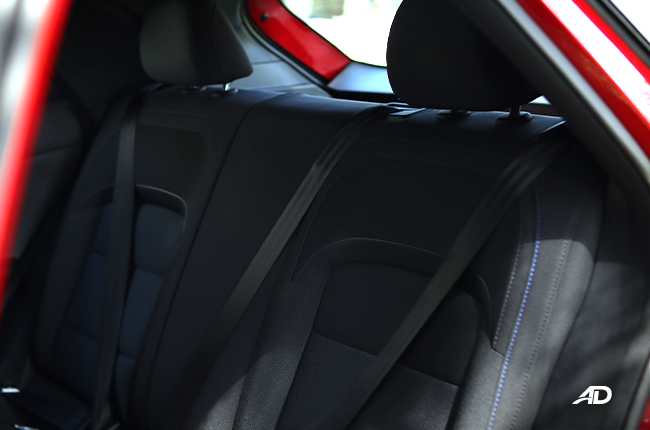 2024 MG 4 EV Rear Seats 
