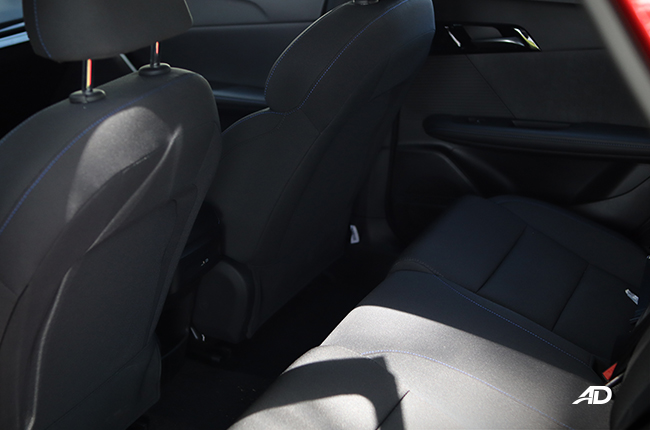 2024 MG 4 EV Rear Space 