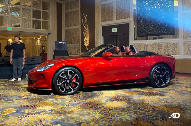 2024 MG Cyberster Front 