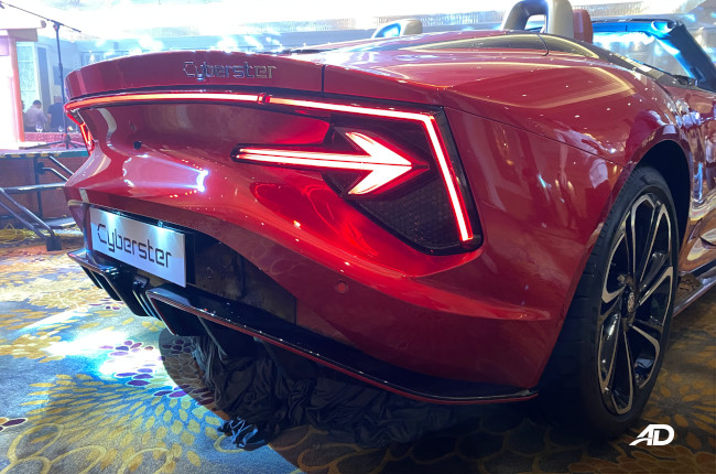 2024 MG Cyberster Rear 