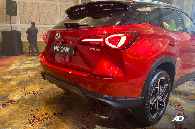 2024 MG One Rear 