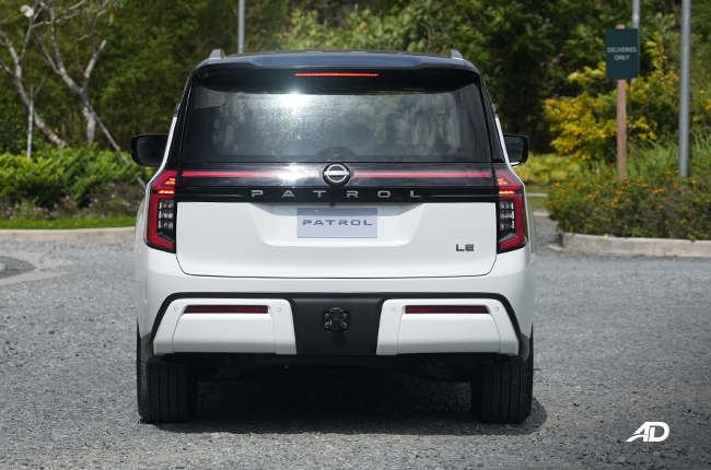 2025 Nissan Patrol Rear