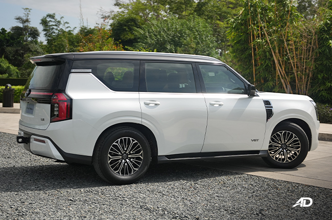 2025 Nissan Patrol Rear Quarter