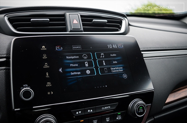 2018 Honda CR-V review interior