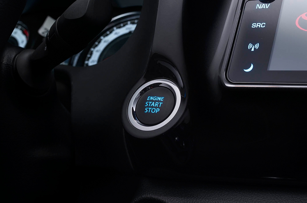 push start button