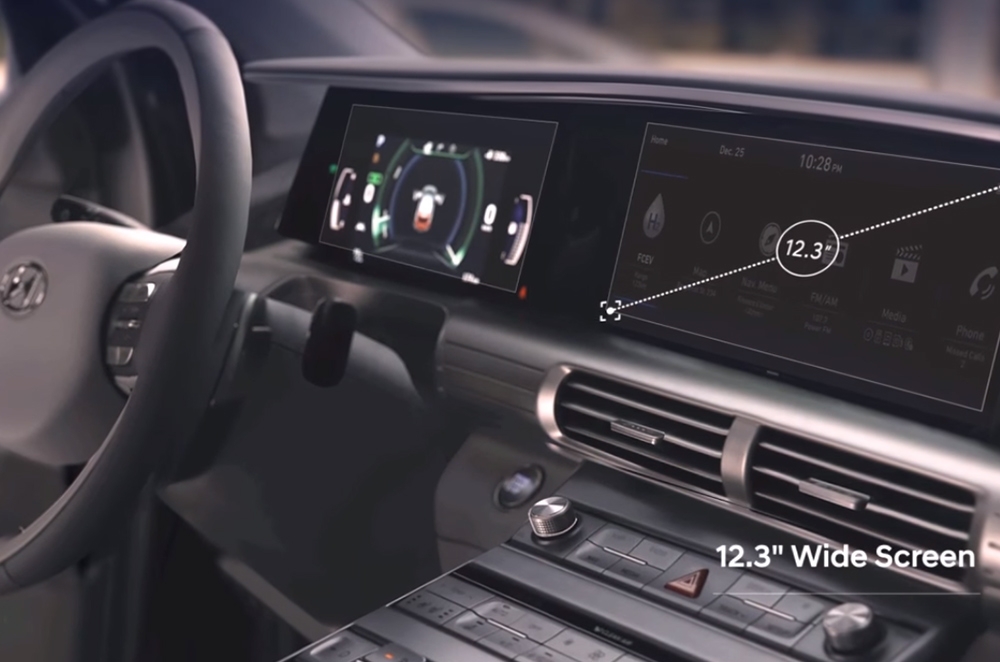 NEXO infotainment
