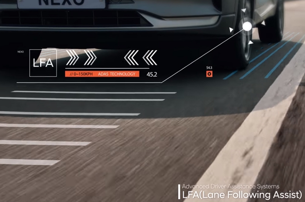 NEXO Lane Following Assist