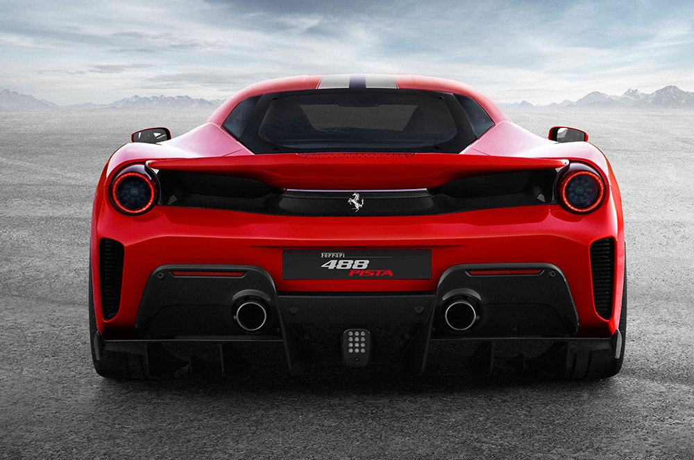 Ferrari 488 Pita rear