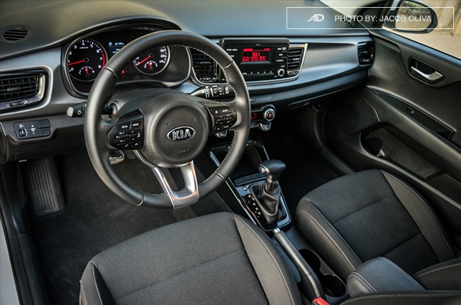 review kia rio hatchback interior philippines