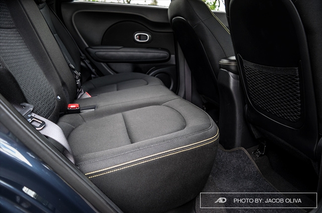 kia soul philippines review rear seats